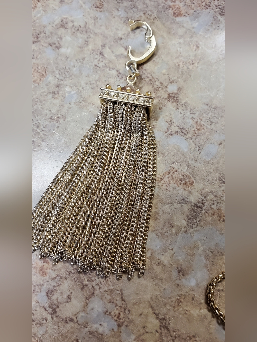 Kendra Scott Gold-Tone Tassel Charm Pendant